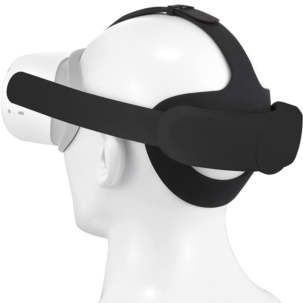 Headset Accessories Elite Head Strap Replacement Parts for Quest 2 (Black)